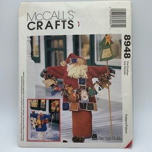 McCall’s Crafts 8948 Plum Creek Collectibles Greeters Patterns to Make 33” Dolls